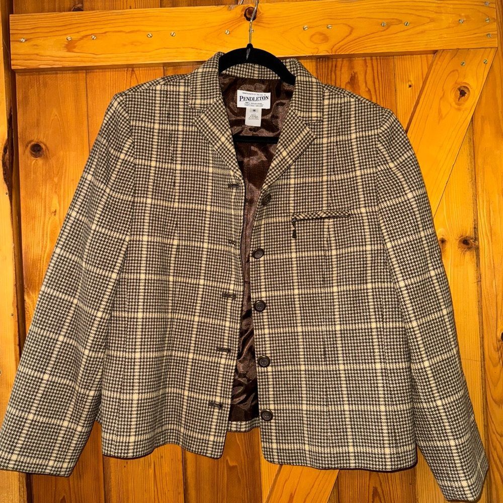 Pendleton women's Wool Blazer plus vintage boho